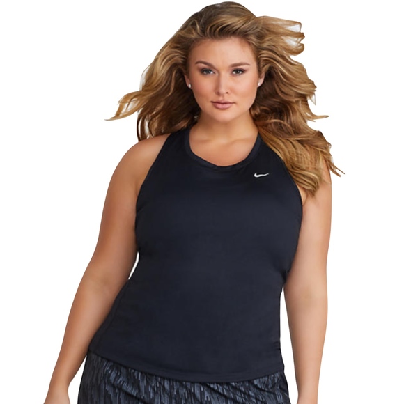 Plus Size Nike Womens Workout Top - Picture 3 of 8